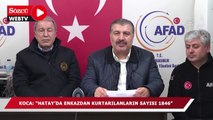 Sağlık Bakanı Koca, Kahramanmaraş merkezli depremlere ilişkin açıklamada bulundu