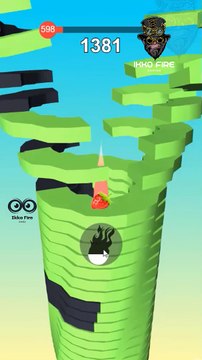 Stack Ball 3D - Gameplay - Ikko Fire