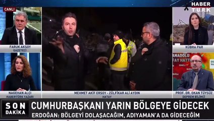 Deprem bölgesi Hatay karanlığa gömüldü
