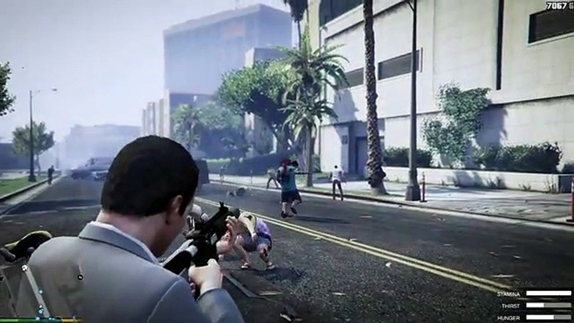 GTA 5 Zombies Mod Gameplay