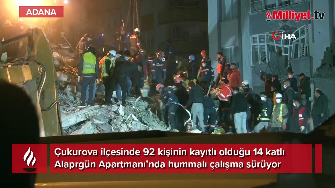 92 kişinin yaşadığı Alpargün Apartmanı’nda zama...