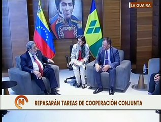 Video herunterladen: Arriba a Venezuela el Primer Ministro de San Vicente y las Granadinas, Ralph Gonsalves