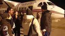 Adana ve Malatya'dan tahliye edilen depremzedeler Hava Kuvvetlerine ait uçakla Ankara'ya getirildi