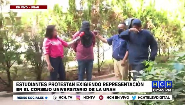 ¡Se toman edificios en la UNAH por expulsión de estudiantes del Consejo Universitario!