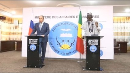 Lavrov reafirma el apoyo de Rusia a Mali en seguridad y suministro de trigo
