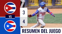 Resumen Cuba vs Puerto Rico | Serie del Caribe 7-feb