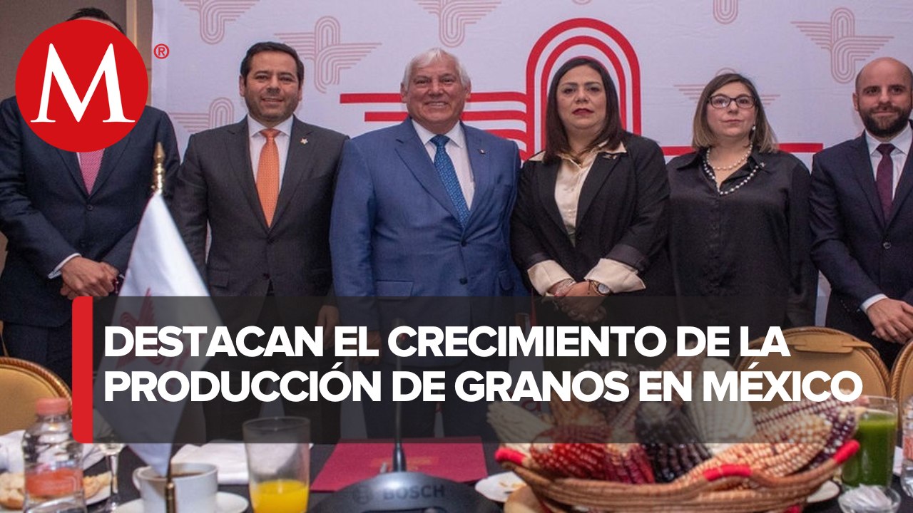 México registra un crecimiento sostenido en la producción de frijol, maíz y trigo