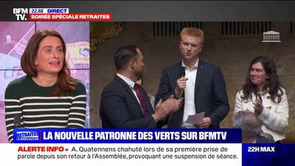 Marine Tondelier (EELV): "C'est compliqué qu'Adrien Quatennens revienne à l'Assemblée"