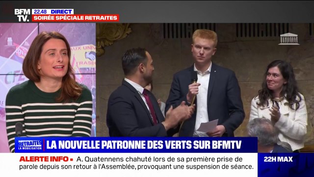 Marine Tondelier (EELV): C'est compliqué qu'Adrien Quatennens revienne à l'Assemblée