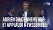 Assemblée nationale: Adrien Quatennens hué et applaudi lors de sa première prise de parole depuis sa condamnation