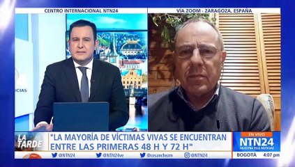 “A partir del quinto y sexto día habrá una mínima probabilidad de que se encuentren sobrevivientes”: experto sobre terremoto