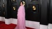 Kacey Musgraves Wore a Pink Catsuit and Matching Feather Cape to the 2023 Grammys
