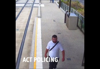 Light rail incident CCTV - Canberra Times - February 2023