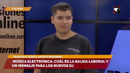 Música electrónica: cuál es la salida laboral y un mensaje para los nuevos dj