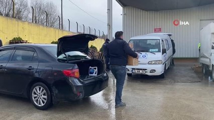 Bartın halkı depremzedeler için seferber oldu