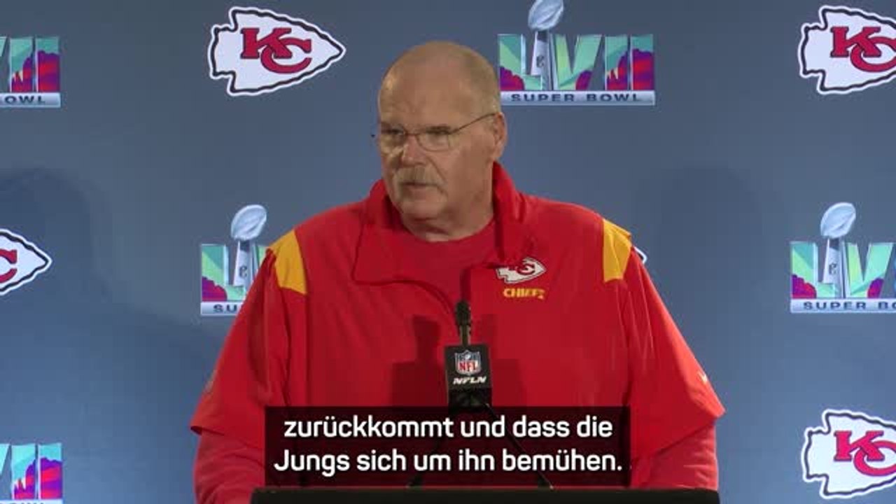 Reid über Mahomes: 'Er ist nicht 100% fit'