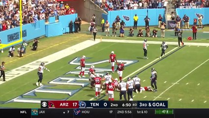 NFL 2021 Week 01 - Cardinals vs Titans - Condensed Game