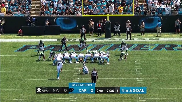 NFL 2021 Week 01 - Jets vs Panthers - Condensed Game