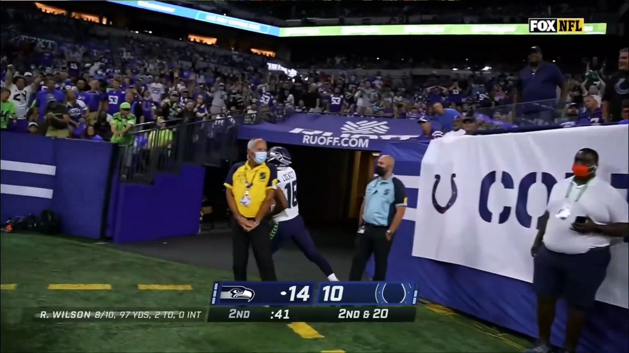NFL 2021 Week 01 - Seahawks vs Colts - Condensed Game