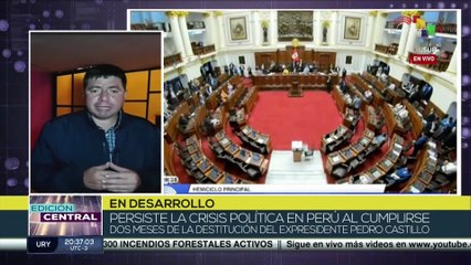 Las manifestaciones populares persisten en departamentos sureños de Perú