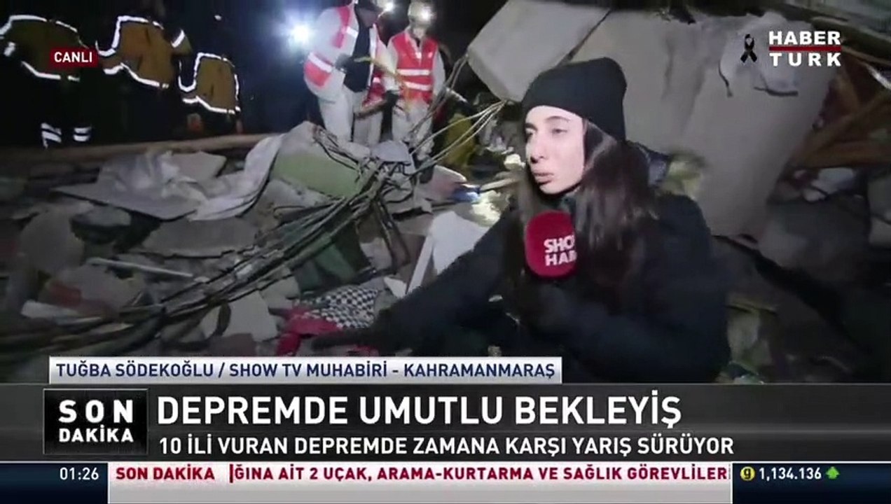 Deprem bölgesinde bir vatandaş 'Ekipler gelmiyor’ dedi; Show TV muhabiri röportajı kesip uzaklaştı