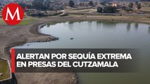 Aumenta sequía en presas del Cutzamala; reportan el nivel más bajo de los últimos 27 años