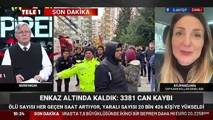 Deprem felaketinde bile CHP propagandası yapmayı ihmal etmediler!