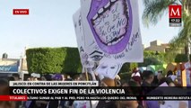 Colectivos feministas exigen justicia por mujeres asesinadas en Poncitlán; Jalisco