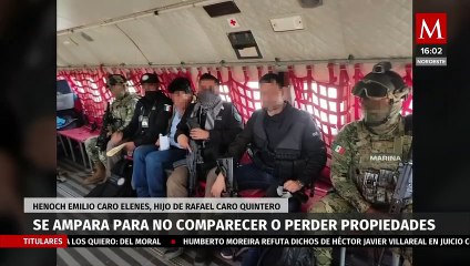 Hijo del capo Rafael Caro Quintero se ampara para evitar ser detenido