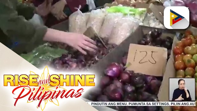 Presyo ng imported na sibuyas sa mga palengke, mataas pa rin