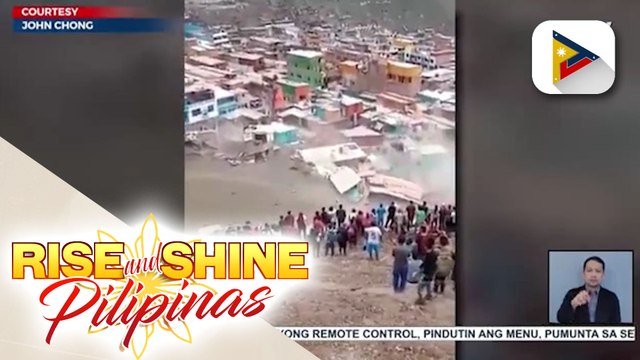15 patay sa nangyaring landslide sa Arequipa, Peru
