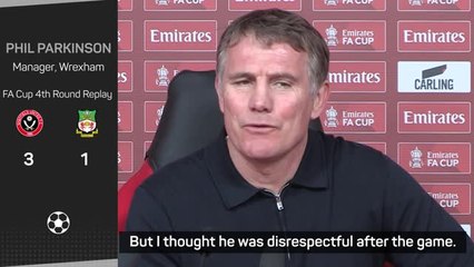 Wrexham hit back at 'disrespectful' Billy Sharp after FA Cup tie