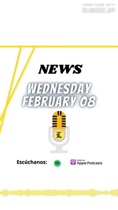 NEWS WEDNESDAY 08 FEBRUARY