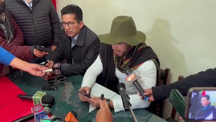 El “Inca del Gran Poder” reiteró su deseo de bailar en el Carnaval de Oruro