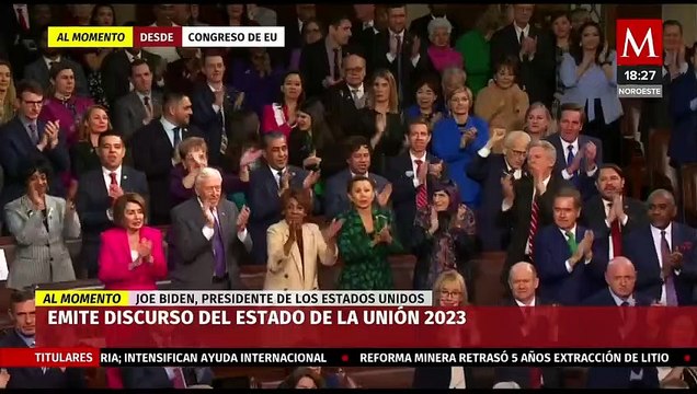 Joe Biden ofrece discurso del 'Estado de la Unión 2023'