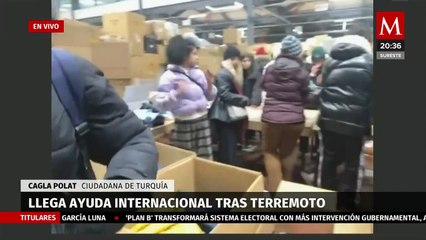 Tras el terremoto, todos estamos tratando de ayudar; ciudadana de Turquía