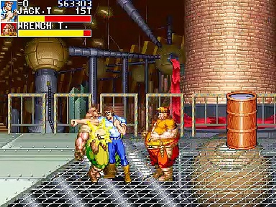 Cadillacs and Dinosaurs online multiplayer - arcade