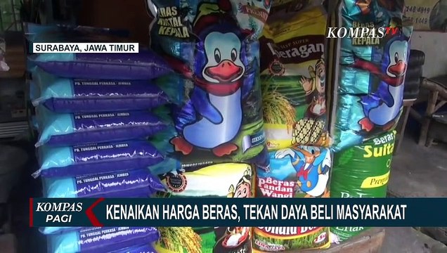 Diduga Akibat Faktor Gagal Panen, Harga Beras di Pasar Induk Bendul Merisi Alami Kenaikan!