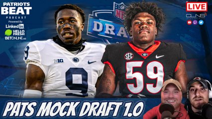Patriots Beat 2023 NFL Mock Draft 1.0