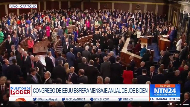 Estos fueron algunos de los invitados al discurso del Estado de la Unión que pronunció Joe Biden