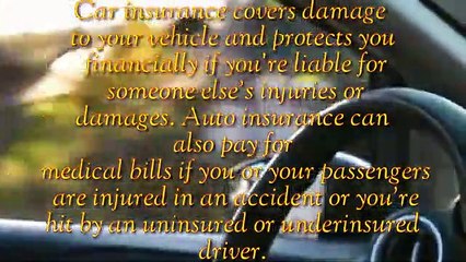 Insurance 101 - Personal Auto Coverages