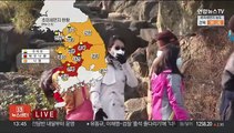 [날씨] 전국 공기질 탁해…평년 기온 웃돌며 온화