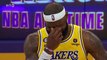 L'émotion de LeBron James, nouveau recordman de points en NBA