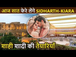 Sidharth Malhotra Kiara Advani Wedding-Grand Decor and Mehmaan Nawazi