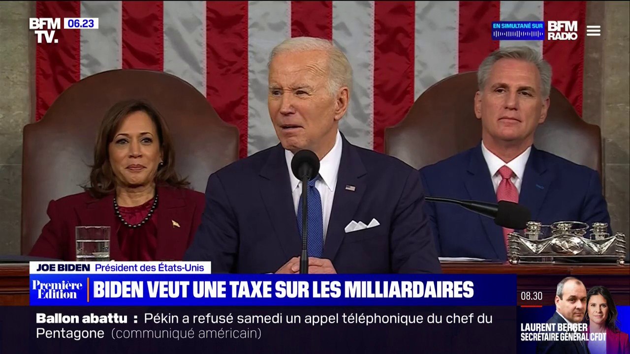 États-Unis: Joe Biden veut "une taxe minimale" sur les milliardaires