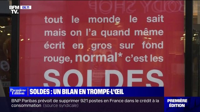 Inflation, achats en ligne, seconde main...le bilan des soldes est mitigé
