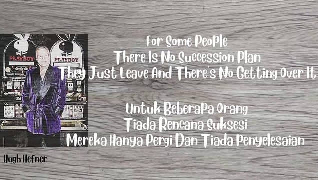 Quotes of Hugh Hefner / Kutipan - Petikan Hugh Hefner 001