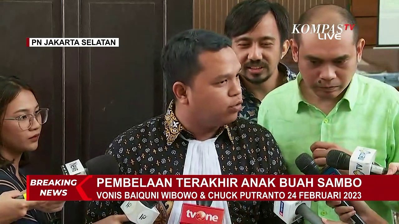 Pengacara Chuck Putranto & Baiquni Wibowo: Sejak Awal Kami Yakin Bisa Bebas