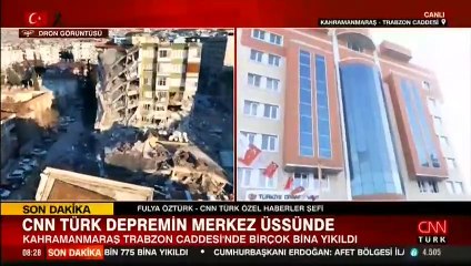 CNN TÜRK depremin merkez üssünde… Enkazlarda yangın riski var!