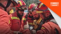 Kebakaran Hutan | Pasukan kecemasan Sepanyol bantu kawal kebakaran
